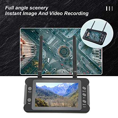 7-Inch LCD FPV Receiver Monitor with DVR