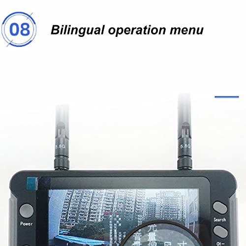 7-Inch LCD FPV Receiver Monitor with DVR