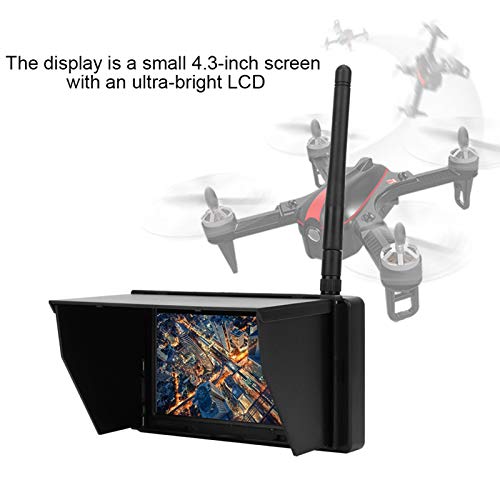 FPV 4.3" Wireless Receiver Monitor for Drones