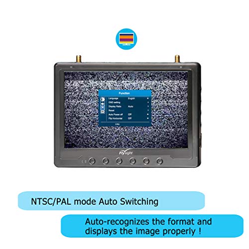 Flysight Black Pearl 7-inch FPV Monitor with DVR