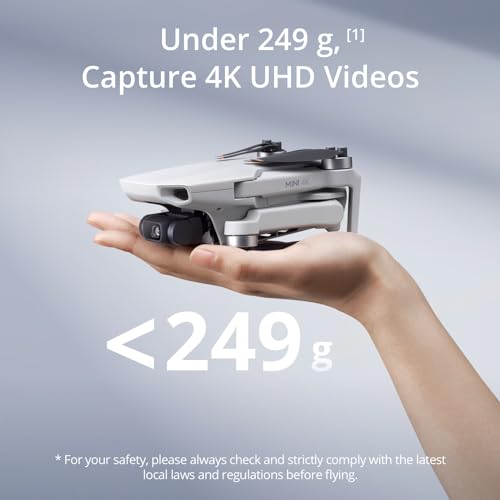 DJI Mini 4K Drone Bundle with 3 Batteries