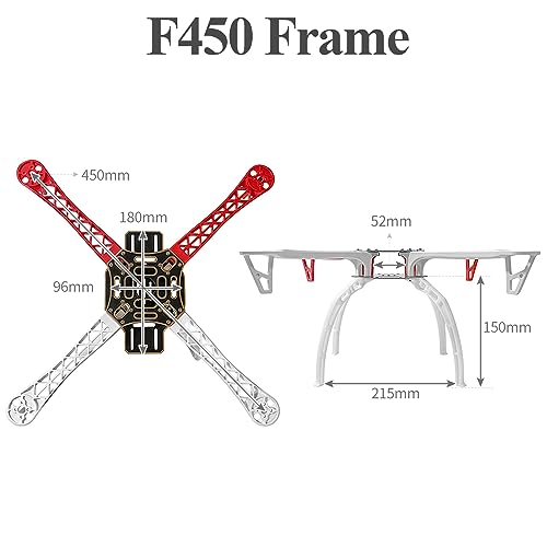 HAWK'S WORK F450 DIY Drone Kit with Accessories