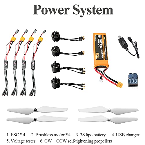 HAWK'S WORK F450 DIY Drone Kit with Accessories