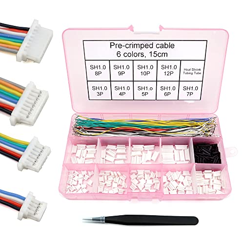 JST SH 1.0mm Connectors & Silicone Cables for Drones