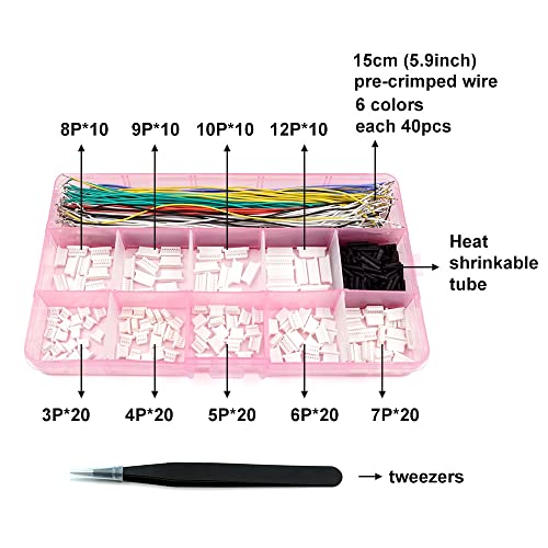 JST SH 1.0mm Connectors & Silicone Cables for Drones
