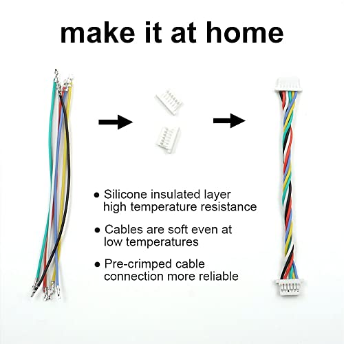 JST SH 1.0mm Connectors & Silicone Cables for Drones