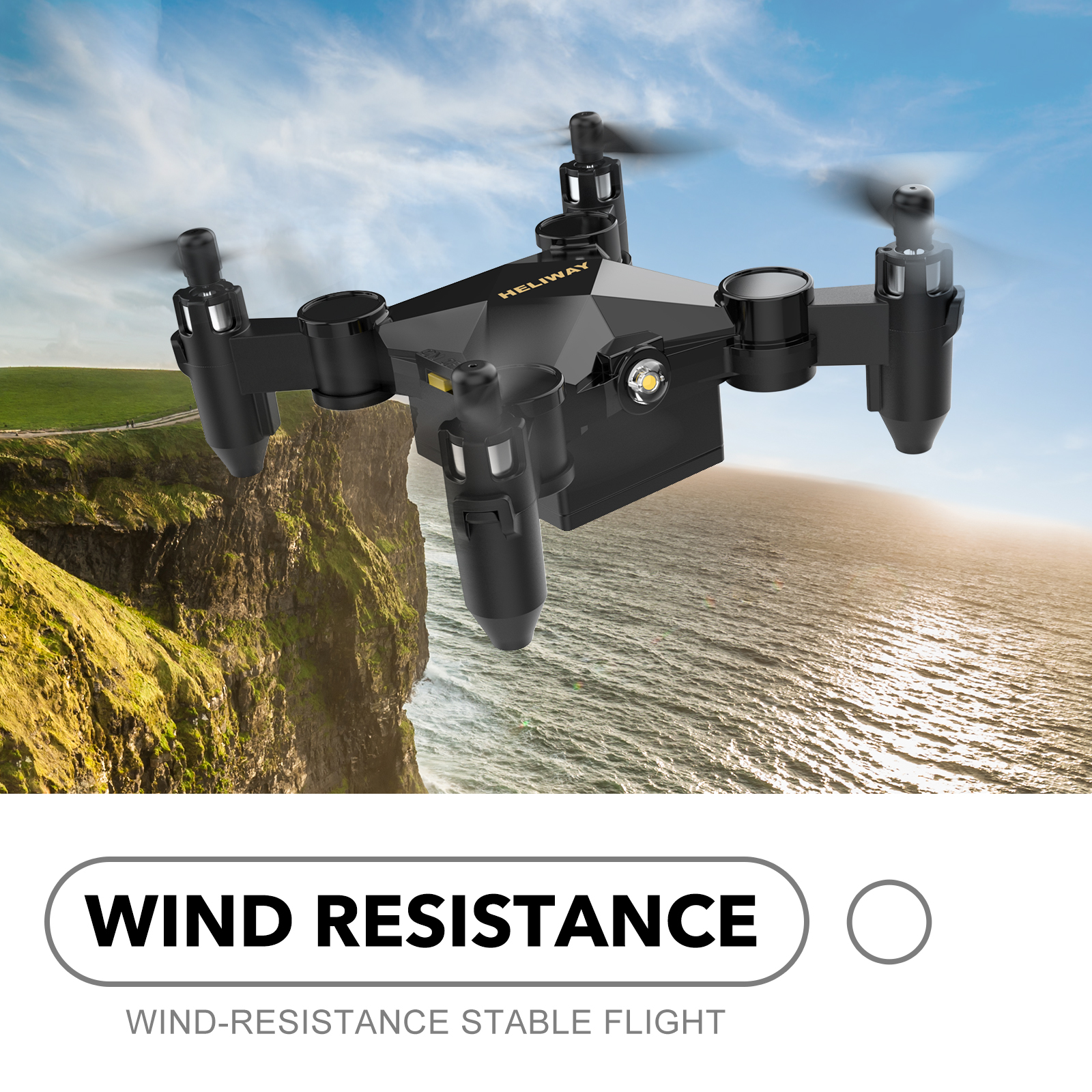 Portable Mini UAV Drone - Great for All Ages!