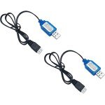 2-Pack LiPo Battery Charger with XH-3P Plug