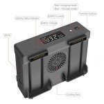LYONGTECH 5-in-1 Charger for DJI Air 2S & Mavic Air 2