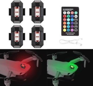 JinRui-T LED Strobe Light for Drones - 4 Pack