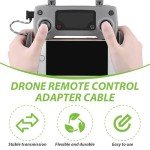 Brileze Micro AB to Type C Drone Adapter Cable