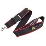 Rugged Nylon Drone Transmitter Neck Strap (Red)