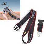 Rugged Nylon Drone Transmitter Neck Strap (Red)