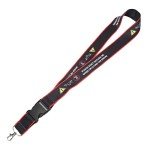 Rugged Nylon Drone Transmitter Neck Strap (Red)