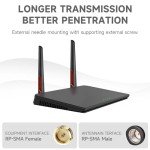 Eightwood Dualband WiFi Antenna 10 dBi RP-SMA