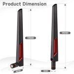 Eightwood Dualband WiFi Antenna 10 dBi RP-SMA