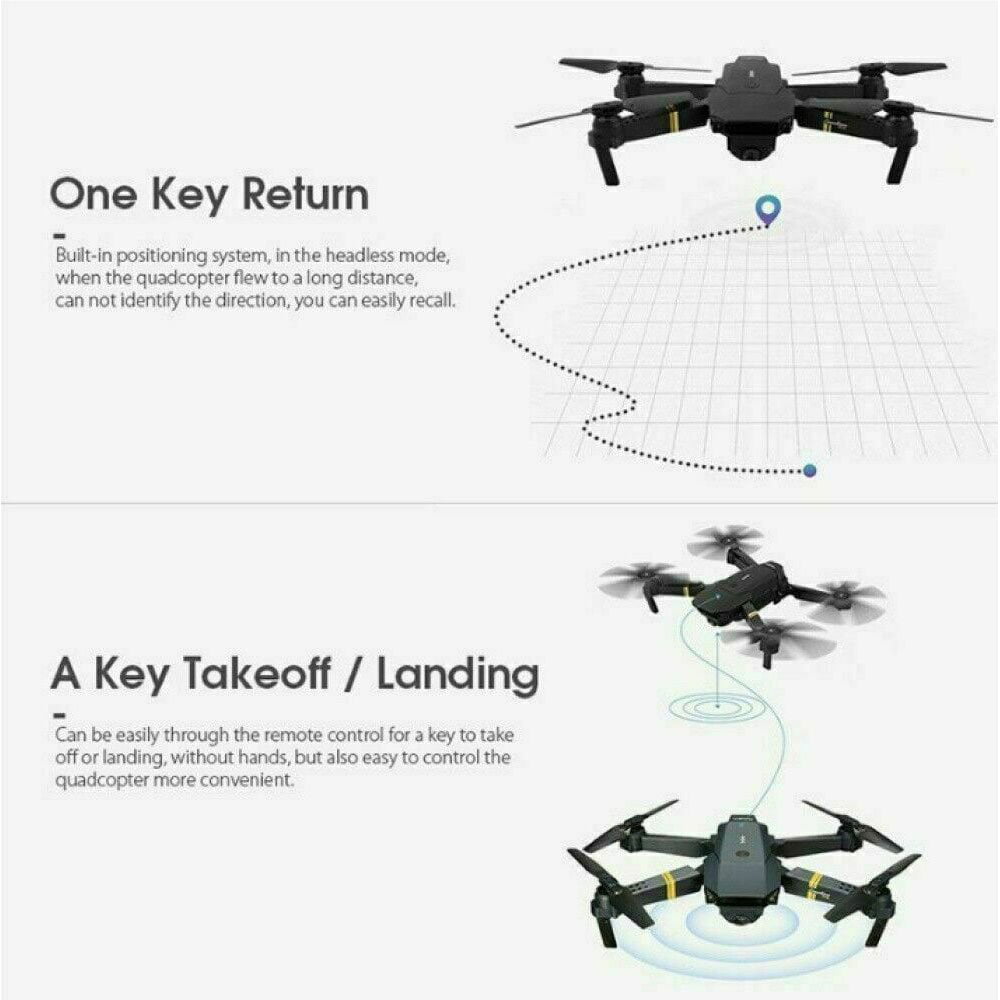 Foldable 4K Camera Drone with Multiple Flight Modes