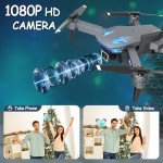 Wipkviey T28 Foldable Drone with 1080P Camera