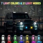 7 Color LED Strobe Drone Lights Set