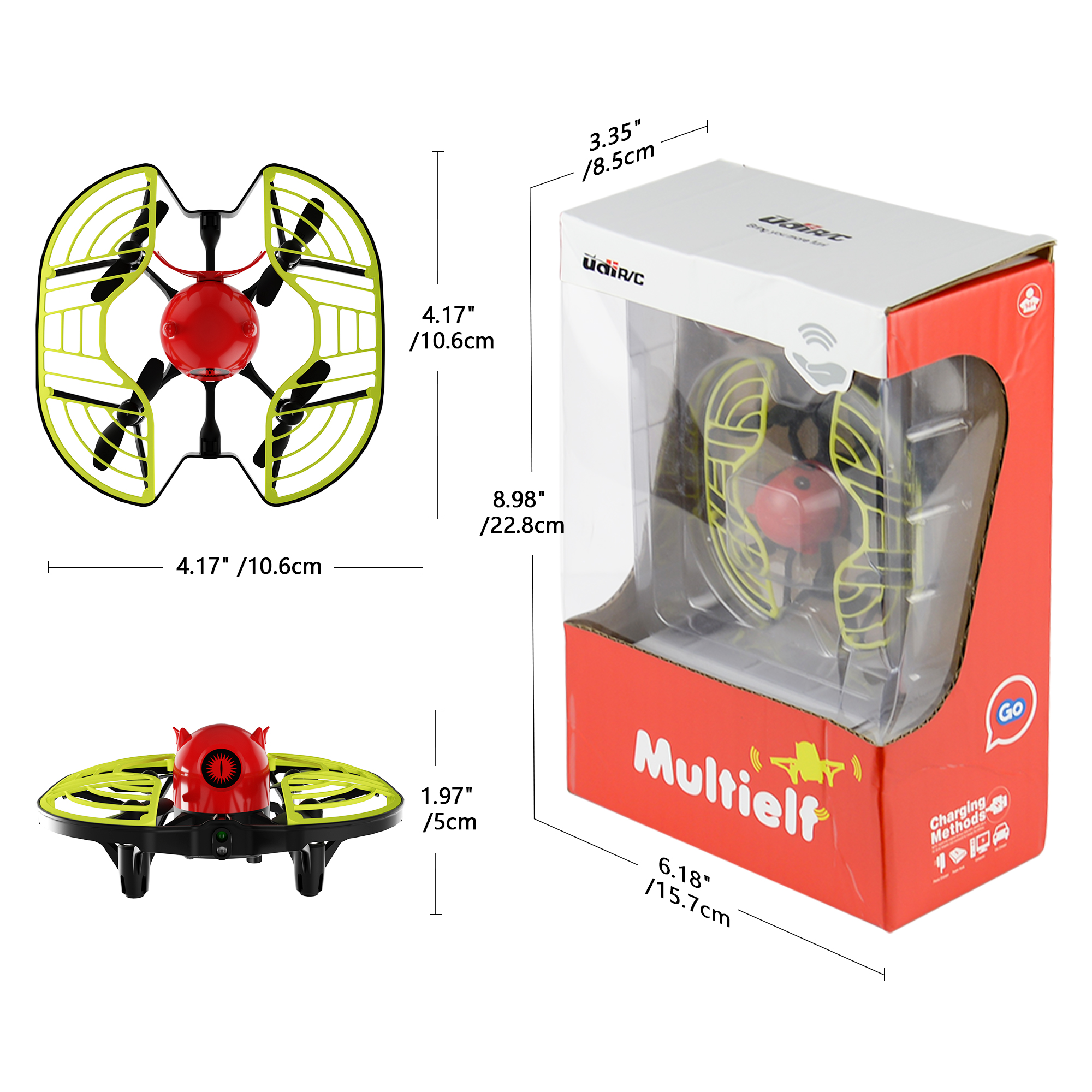 Beginner Mini RC Quadcopter with Auto Hovering