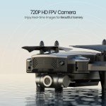 DEERC D20 Mini Drone - HD Camera, Altitude Hold, 3D Flips (Silver)