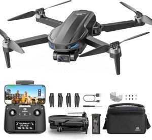DEERC D65 4K Gimbal Drone for Beginners