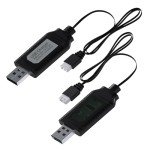 2Pcs LED Charger Cable for LiPo RC Drones