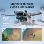 DJI Mini 4K Drone Bundle with 3 Batteries
