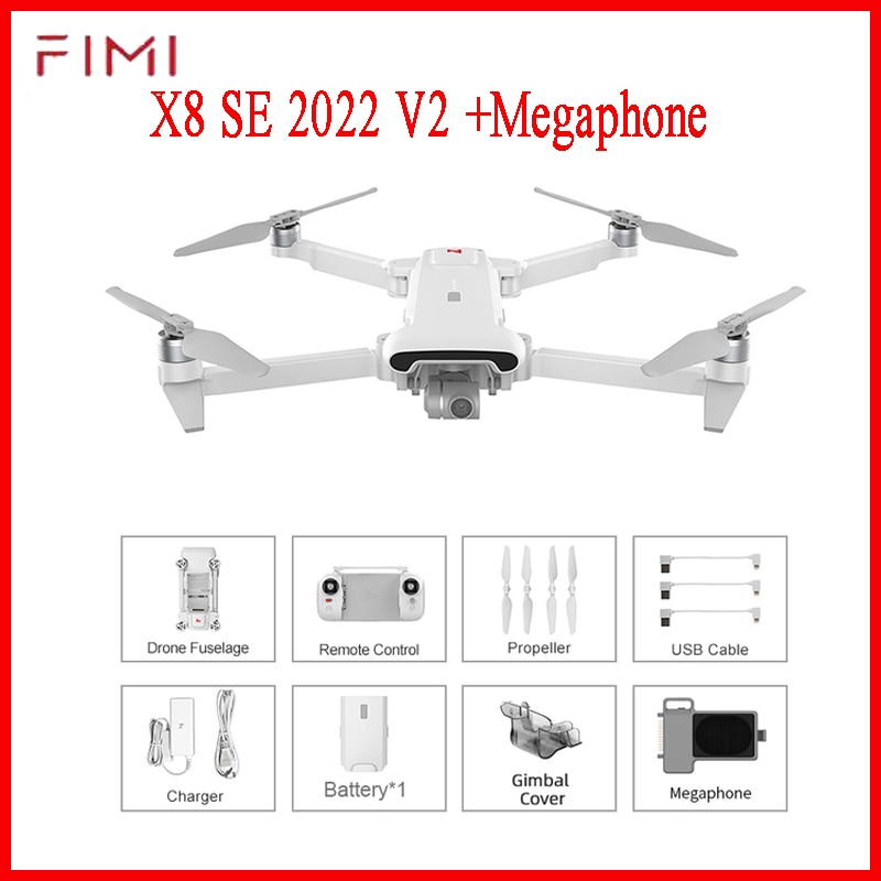 2022 FIMI X8 SE V2 Drone with 4K Camera