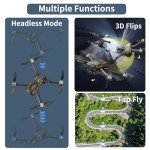 F198 Foldable Drone with 720P HD Camera