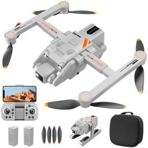 BAPHIYA Dual Camera 1080P Beginner Quadcopter Drone