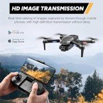 4K Camera Drone with Extra Batteries & Carry Case