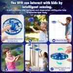 Kids Hand-Controlled Flying Spinner Drone (Blue)
