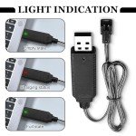 Teashow USB Charger Cable for 3.7V LiPo Batteries