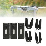 3PCS 1800mAh Drone Battery & Propeller Blades