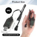 USB Charger Cable for 7.4V Lipo Batteries