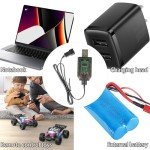 Litinliv USB Charger Cable for RC Vehicles and Drones