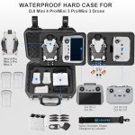LEKUFEE Waterproof Carrying Case for DJI Mini 3