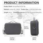 DJI Flip Drone Portable Storage Carrying Bag