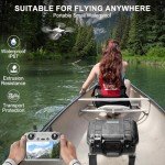LEKUFEE Waterproof Carrying Case for DJI Mini 3