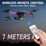 JIZZU 4PCS Wireless LED Strobe Lights Set