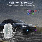 JIZZU 4PCS Wireless LED Strobe Lights Set