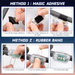 JIZZU 4PCS Wireless LED Strobe Lights Set