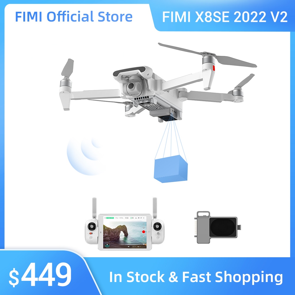 FIMI X8SE 2022 V2 Professional Drone 4K