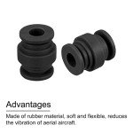 Anti-Vibration Rubber Balls for RC Drones - 24 Pack