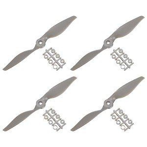 4-Pack of 8x6 Propellers with Adapters