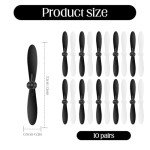 Liamostee 10-Pack Replacement Propellers for ZY320