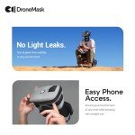 DroneMask2 FPV Goggles for All Camera Drones