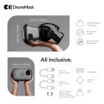 DroneMask2 FPV Goggles for All Camera Drones