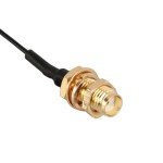 Fasizi 5pcs U.FL to SMA Pigtail Antenna Cables